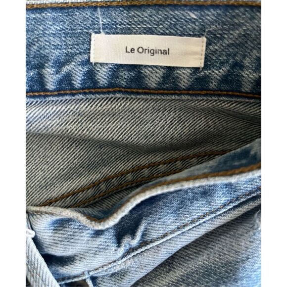 Frame Le Original Distressed Button‎ Fly Jeans - Picture 4 of 6